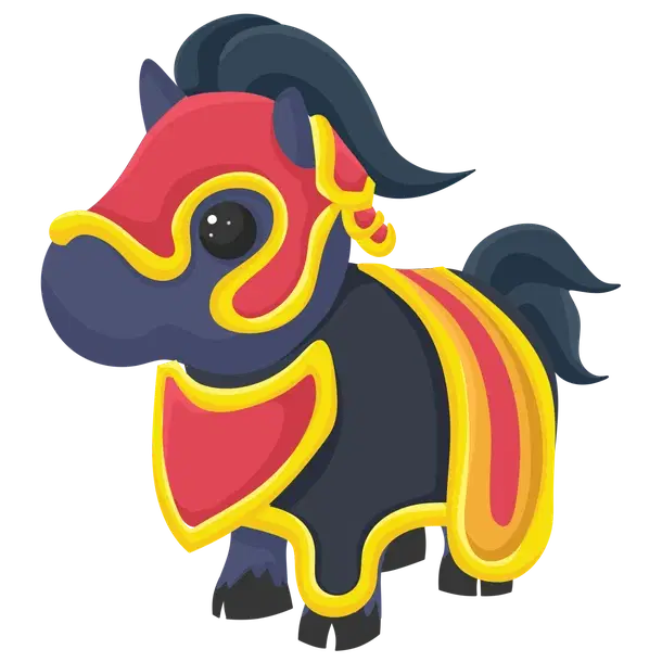 Jousting Horse — standard appearance