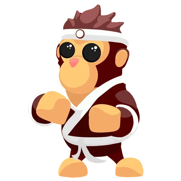 Karate Gorilla — standard appearance