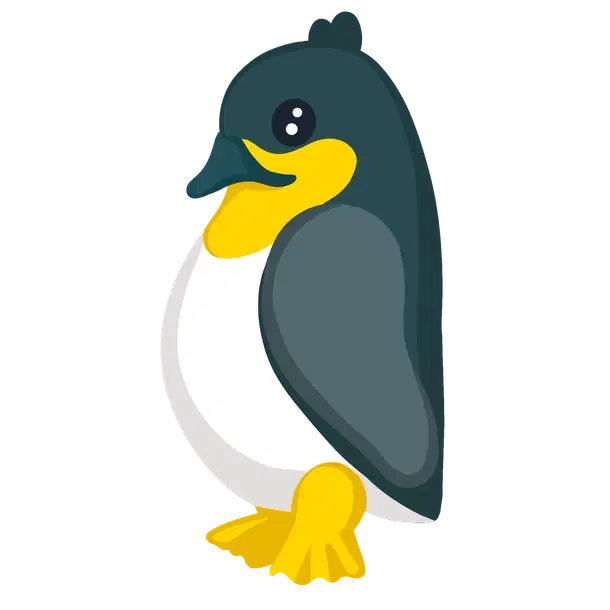 King Penguin — standard appearance