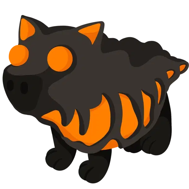 Lava Wolf — standard appearance