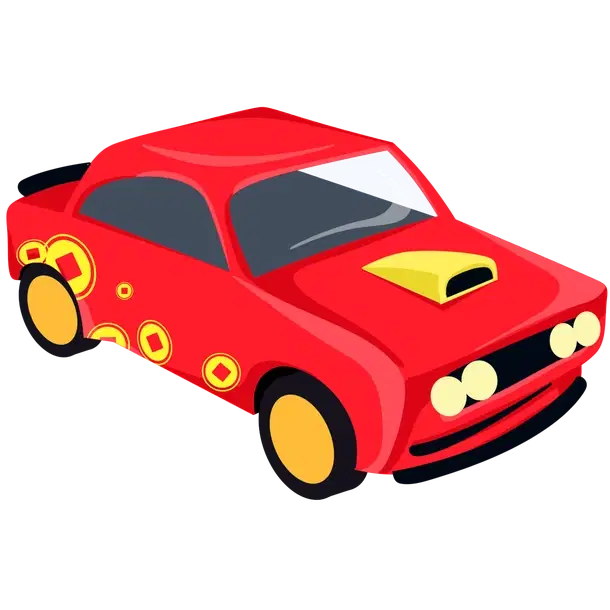 Standard appearance; Neon/Mega appearance is not shown Lunar Muscle Car — standard appearance
