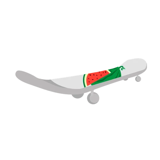Melon Skateboard — standard appearance