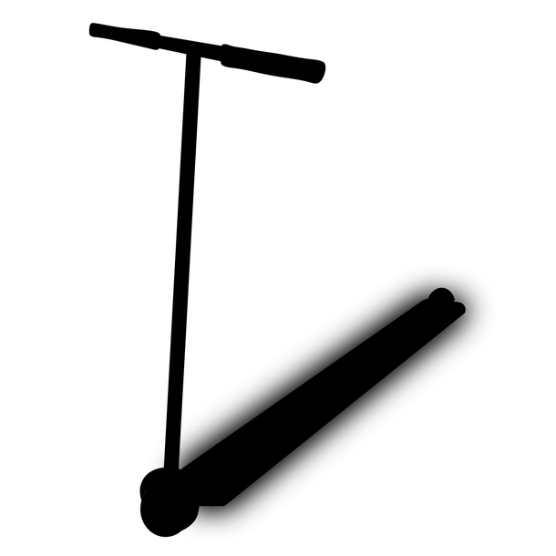Neon Black Scooter — standard appearance