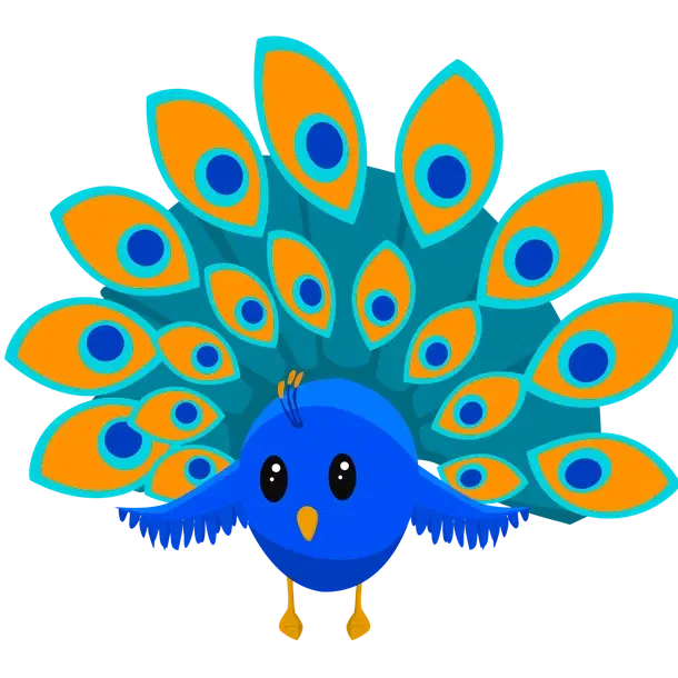 Peacock — standard appearance