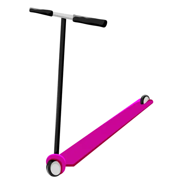 Pink Scooter — standard appearance