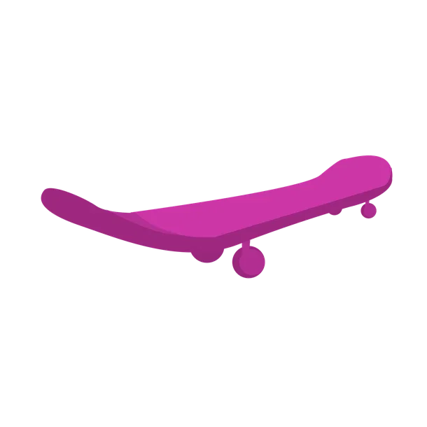 Pink Skateboard — standard appearance