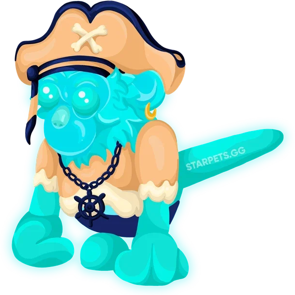 Pirate Ghost Capuchin Monkey — standard appearance