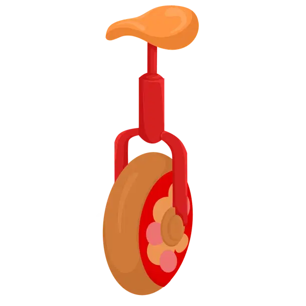 Pizza Unicycle — standard appearance