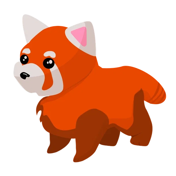 Red Panda — standard appearance