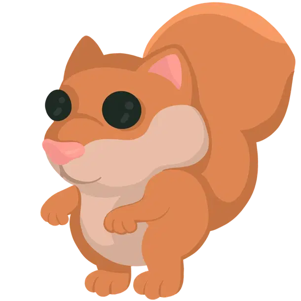 Red Squirrel — standard appearance