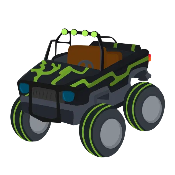 RGB Monster Truck — standard appearance