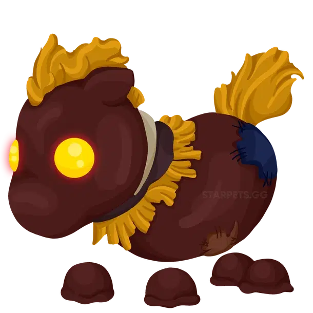 Scarecrow Horse — standard appearance