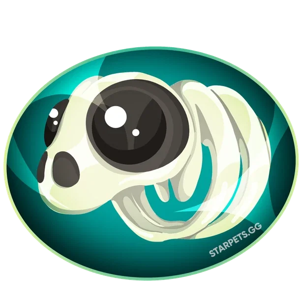 Sea Skeleton Panda — standard appearance