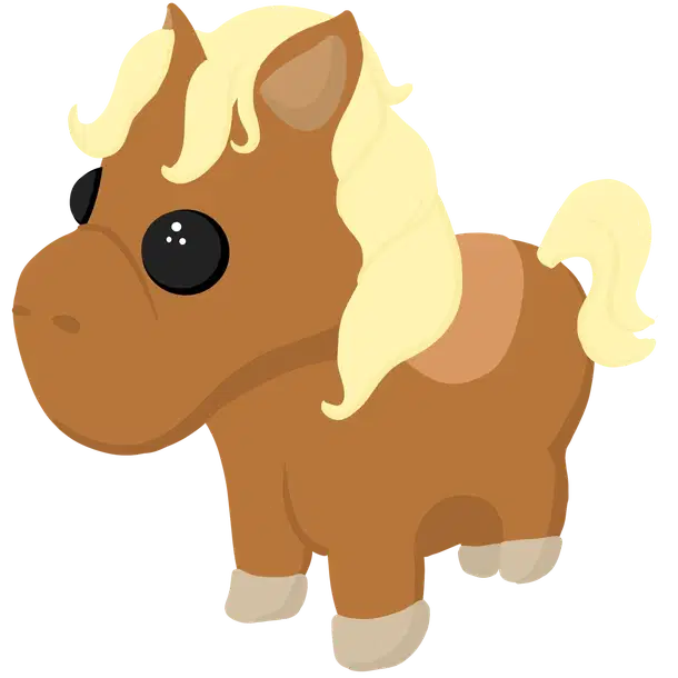 Shetland Pony Light Brown — standard appearance