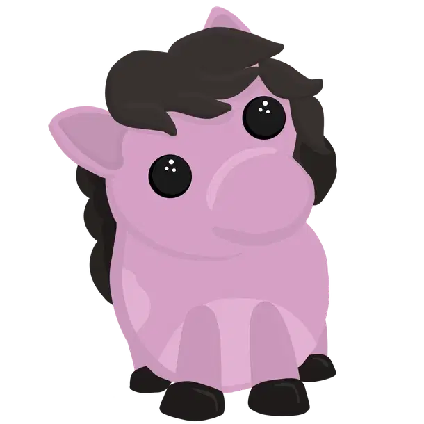 Standard appearance; Neon/Mega appearance is not shown Shetland Pony White — standard appearance