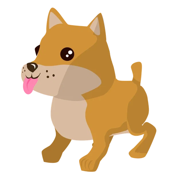 Standard appearance; Neon/Mega appearance is not shown Shiba Inu — standard appearance