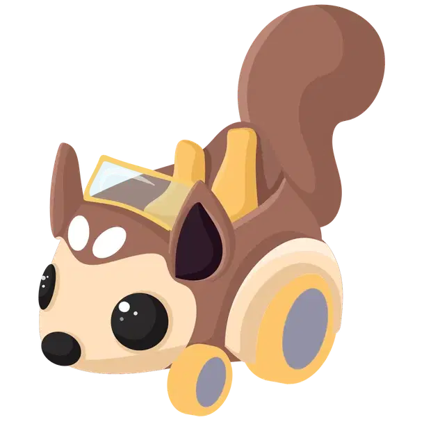 Squirrel Car — standard appearance