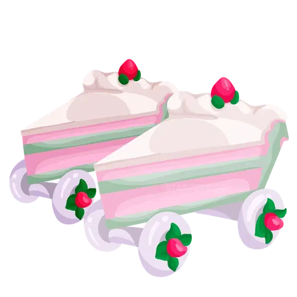Strawberry Shortcake Skates — standard appearance
