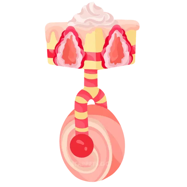 Strawberry Shortcake Unicycle — standard appearance