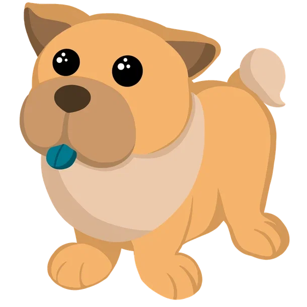 Tan Chow-Chow — standard appearance