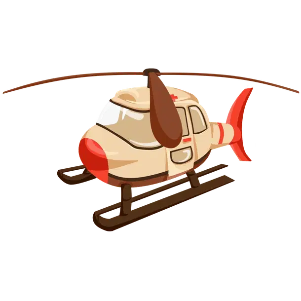 Toy Rescue Helicopter — standard appearance