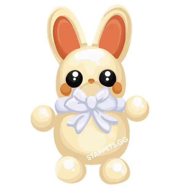 White Choccybunny — standard appearance