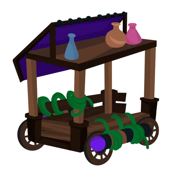 Witch's Caravan — standard appearance