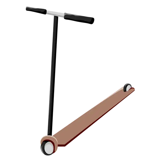 Wood Scooter — standard appearance