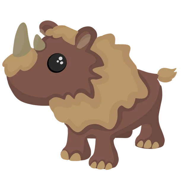 Woolly Rhino — standard appearance