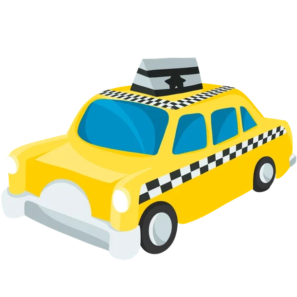 Yellow Taxi Cab — standard appearance