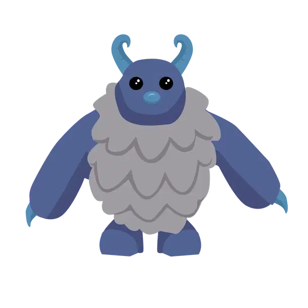 Standard appearance; Neon/Mega appearance is not shown Yeti — standard appearance